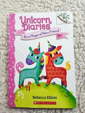 Rebecca Elliott Unicorn Diaries Bos Magical New Friend Scholastic Paperback